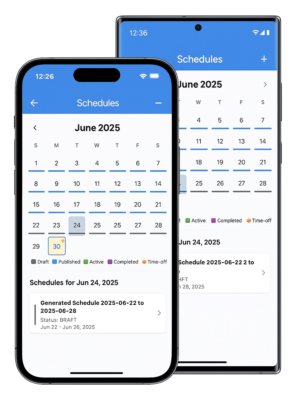 Mobile App Screenshots